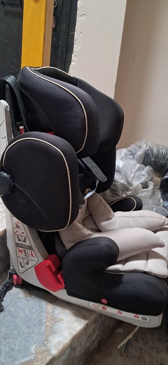 Gri Prego Çocuk Oto Koltuğu - Görsel 2