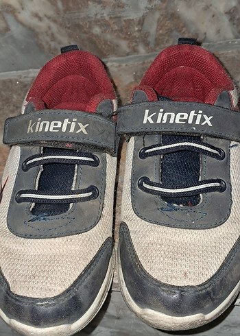 Kinetix Gri Erkek Çocuk Spor Ayakkabı