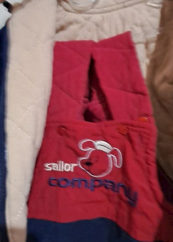 Mavi Erkek Ve Kız Bebek Street Wear Tulumu - Görsel 5