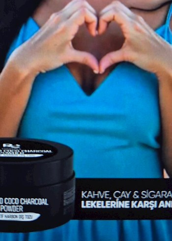 Aktif Karbon Diş Beyazlatma Tozu sigara çay kahve lekelerini k - Görsel 2