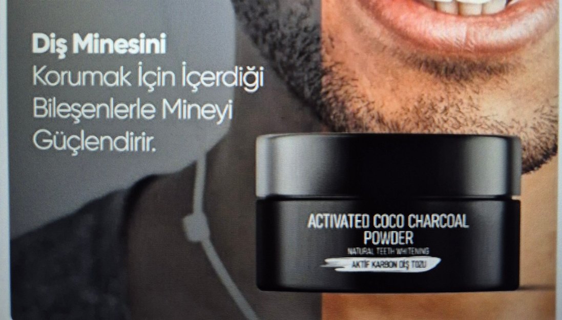 Aktif Karbon Diş Beyazlatma Tozu sigara çay kahve lekelerini k - Görsel 4
