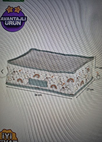 Rainbow Serisi 6 lı Bebek Bakım Çantası - Görsel 2