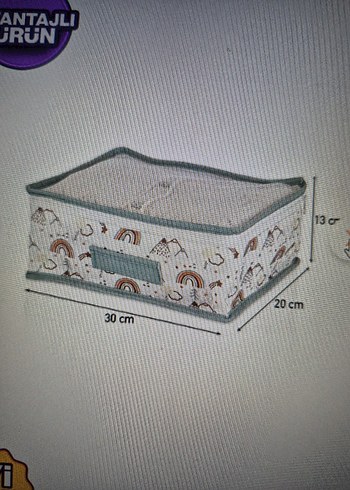 Rainbow Serisi 6 lı Bebek Bakım Çantası - Görsel 3