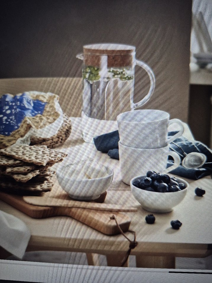 İkea Porselen lase seti 2 adet(135) - Görsel 4