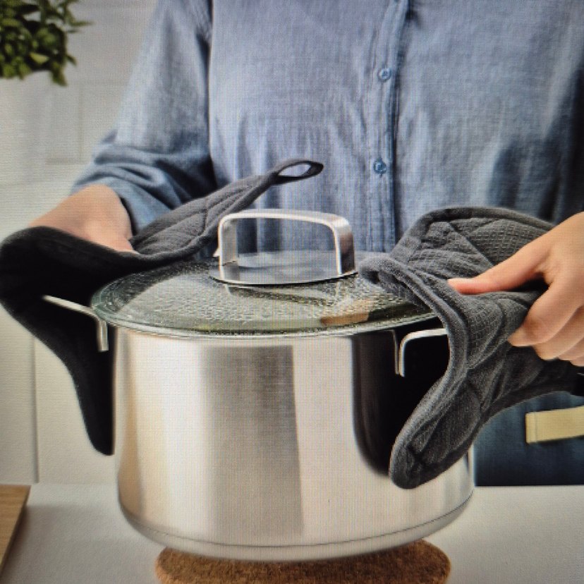 ikea 2 adet tutacak 21*21 cm(187) - Görsel 2