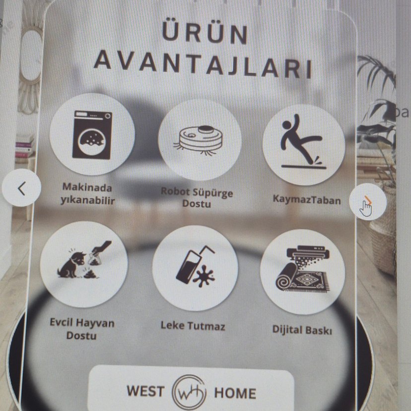 Dijital Baskı Yıkanabilir kaymaz mutfak halısı (45) - Görsel 3