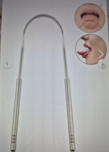 Kadın Dil Temizleyici - Hijyenik ve Modern - Görsel 3