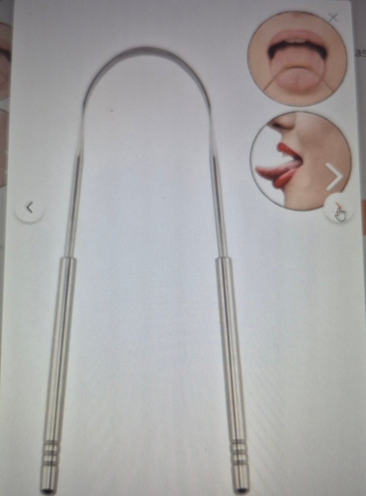 Kadın Dil Temizleyici - Hijyenik ve Modern - Görsel 3