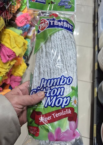 Jumbo Pamuk Mop Süper Temizlik(06) - Görsel 2