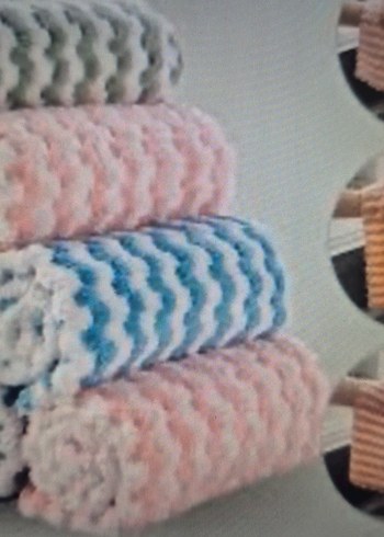 (3 adet) mikrofiber yumuşaj dokulu temizlik bezi 30*30 cm(05) - Görsel 2