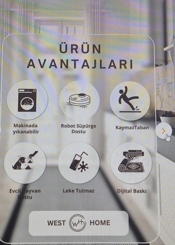 Dijital baskı Yıkanabilir Kaymaz Taban mutfak halısı(45) - Görsel 3