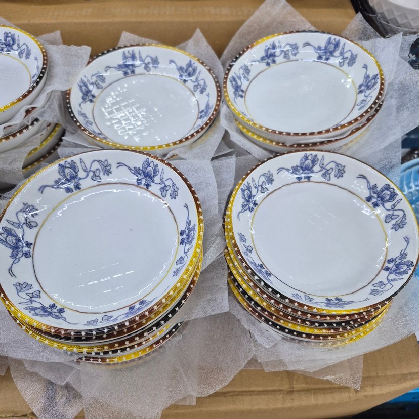 3 ADET PORSENEL YEMEK TABAĞI - Görsel 2