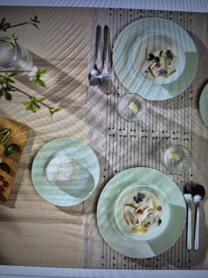 İkea cam kase 15 cm açık yeşil - Görsel 4