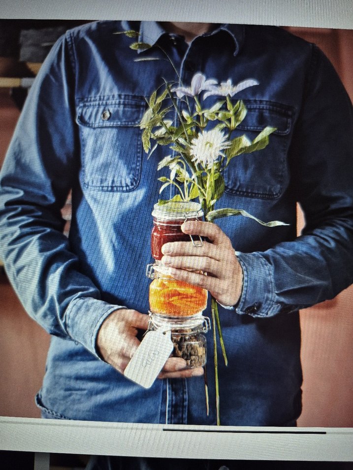 İKEA KAPAKLI CAM KAVANOZ 3 ADET - Görsel 4