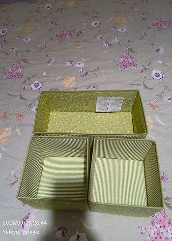 Zara Home Pastel Yeşil Dolap Düzenleyici Seti