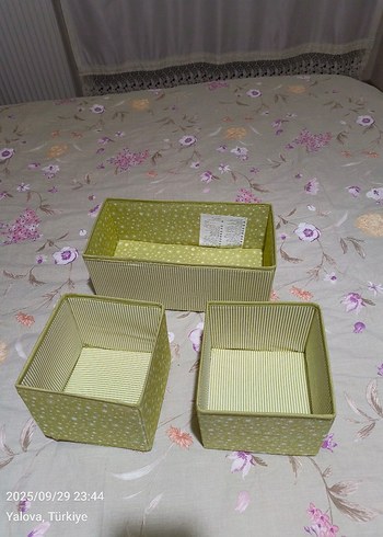 Pastel Yeşil Dolap Düzenleyici Seti