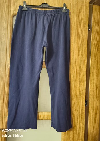 LİKRALI PAMUKLU EŞOFMAN ALTI - Görsel 5