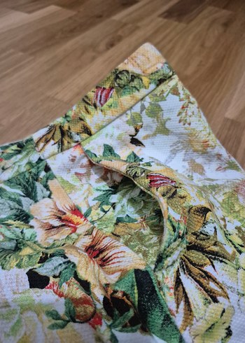 Çiçek Desenli Bohem Kadın Kumaş Pantolon - Görsel 5