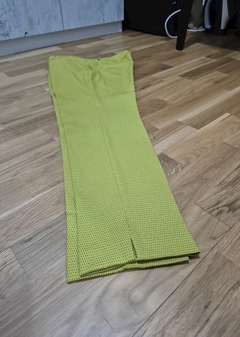 Sarı Kadın Kumaş Pantolon - Görsel 3