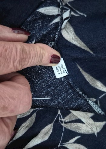 Lacivert Bol Kesim Kadın Pantolon - Görsel 4