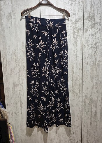 Lacivert Bol Kesim Kadın Pantolon - Görsel 2