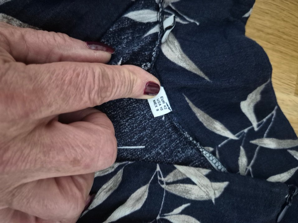 Lacivert Bol Kesim Kadın Pantolon - Görsel 4