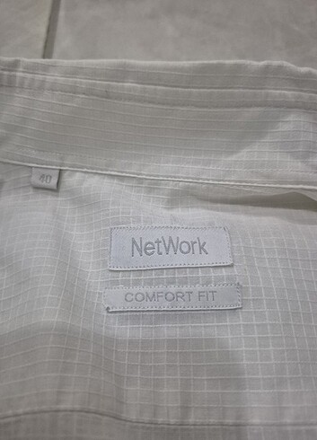 m Beden beyaz Renk Network erkek gömlek comfort fit 