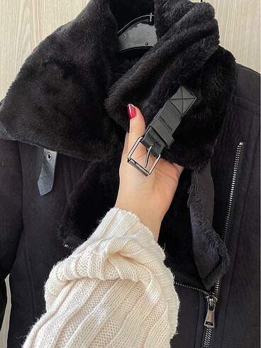 Diğer Siyah zara model biker mont