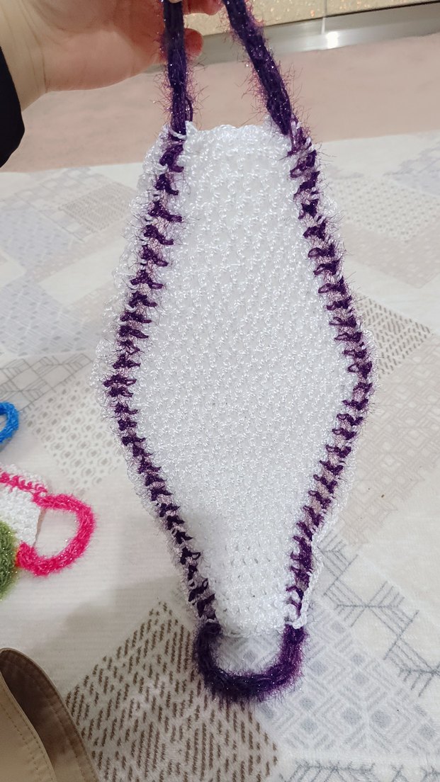 Renkli çeyizlik ve banyo lifi - Görsel 5