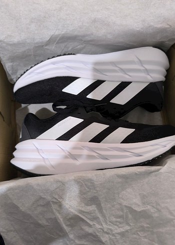 Kadın Siyah Bağcıklı Koşu Ayakkabısı - Görsel 5