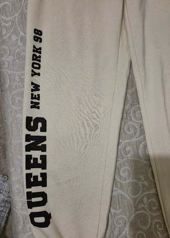 krem rengi bershka eşofman zara mango - Görsel 2