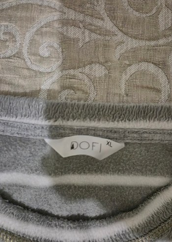 Gri Çizgili Uzun Kollu Rahat Pijama Takımı - Görsel 3