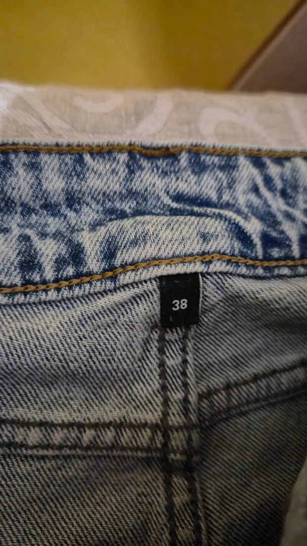 yüksek bel İspanyol paça flare jean zara mango - Görsel 4