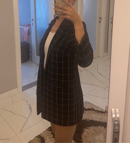s Beden siyah Renk siyah blazer ceket
