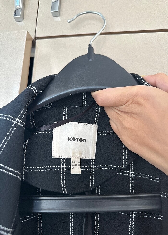 siyah blazer ceket - Görsel 2