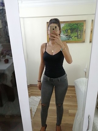 36 beden gri kot
