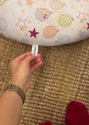 Baskılı Çok Renkli Emzirme ve Hamilelik Yastığı - Görsel 3