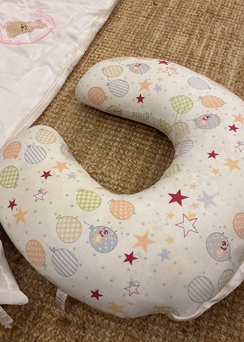 Baskılı Çok Renkli Emzirme ve Hamilelik Yastığı - Görsel 5