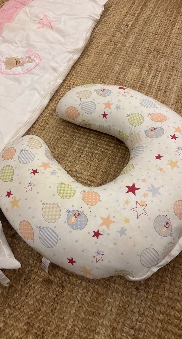 Baskılı Çok Renkli Emzirme ve Hamilelik Yastığı - Görsel 5