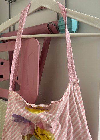 Pembe Baskılı Mutfak Önlüğü - Görsel 2