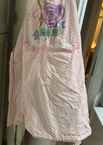 Pembe Baskılı Mutfak Önlüğü - Görsel 6