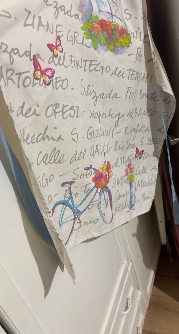 Beyaz Baskılı Mutfak Önlüğü - Görsel 3