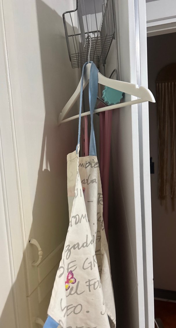 Beyaz Baskılı Mutfak Önlüğü - Görsel 5