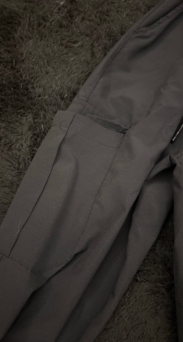 Erkek Siyah Rahat Outdoor Eşofman Altı - Görsel 5