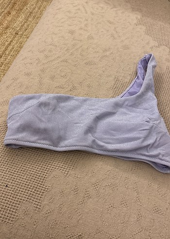 Mor Strappy Kadın Bikini Üstü
