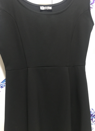 Markasız Ürün Siyah midi boy elbise