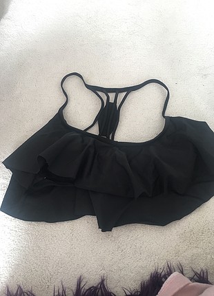 Bershka Siyah bikini ustu