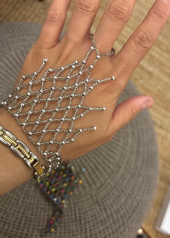 Boncuklu Bohem Kadın El Zinciri - Görsel 4