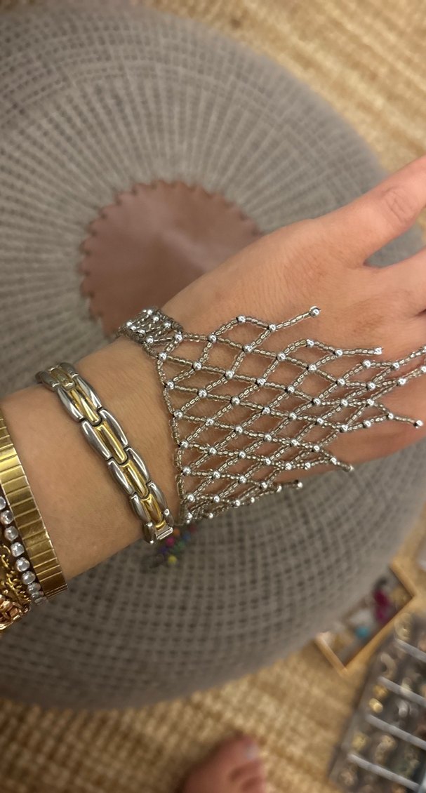 Boncuklu Bohem Kadın El Zinciri - Görsel 3