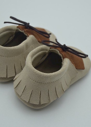 Bohem Tarzı Erkek Bebek İlk Adım Ayakkabısı - Görsel 4